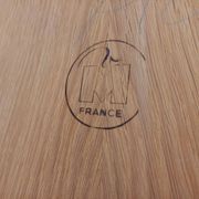 Vintage Guillerme et Chambron wardrobe in solid oak from the 60s