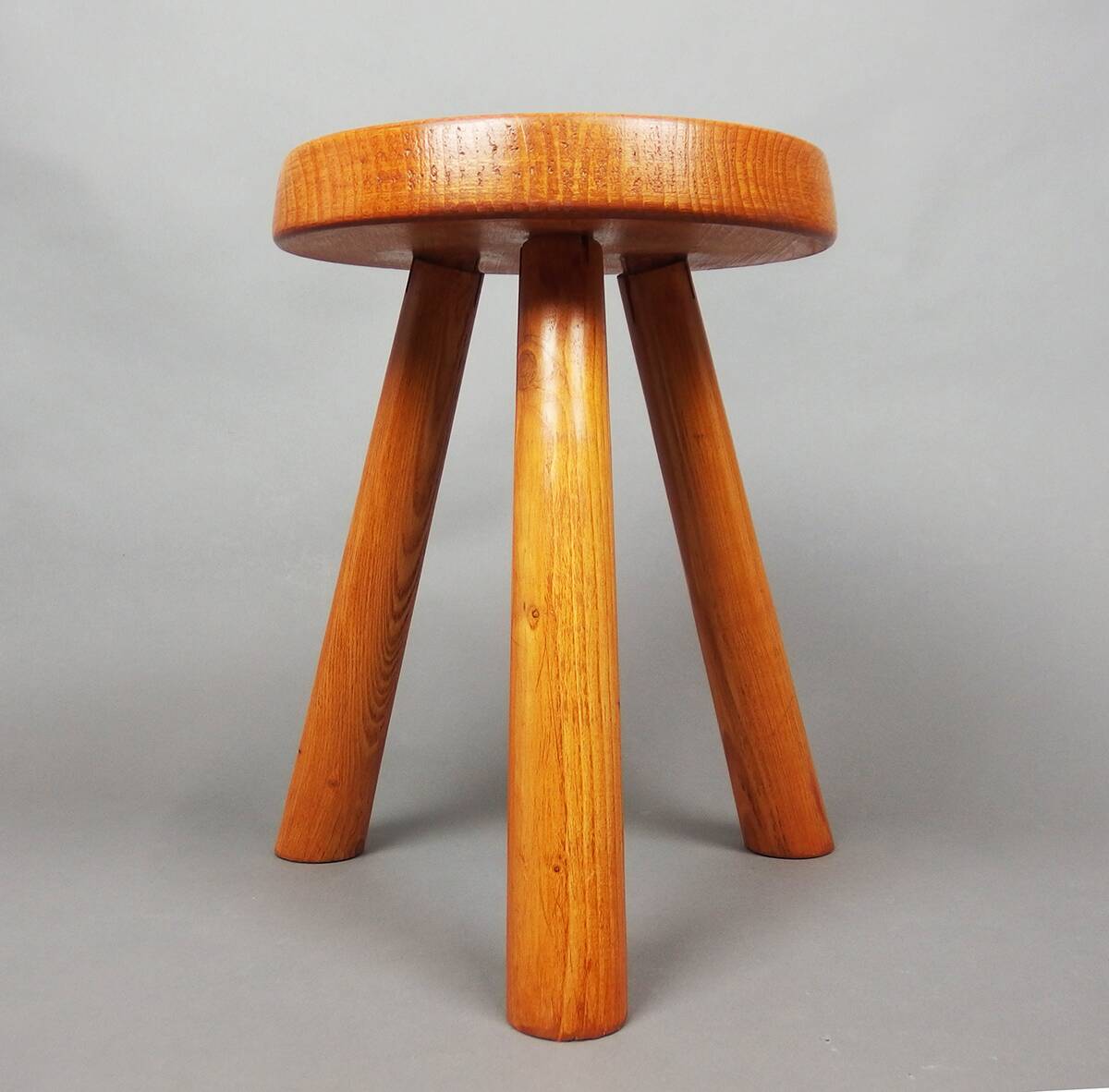 Stool "Les Arcs" by Charlotte Perriand