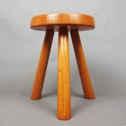 Stool "Les Arcs" by Charlotte Perriand