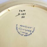 Large Henriot Quimper dish