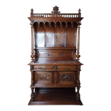 Buffet served Renaissance walnut