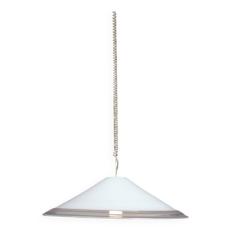 Lampe suspendue des années 1970 par Leucos, Italie