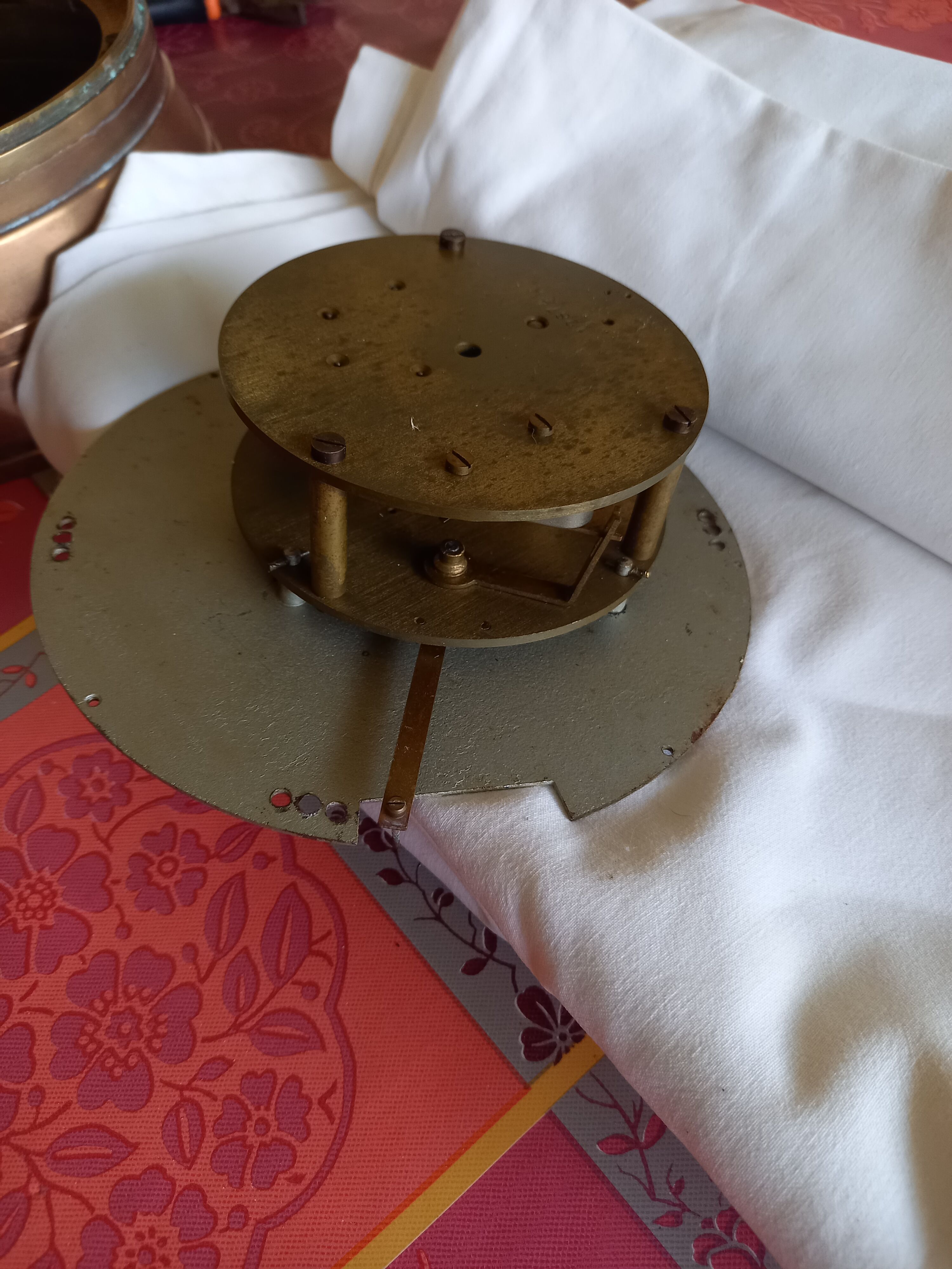 Kriegsmarine on-board clock