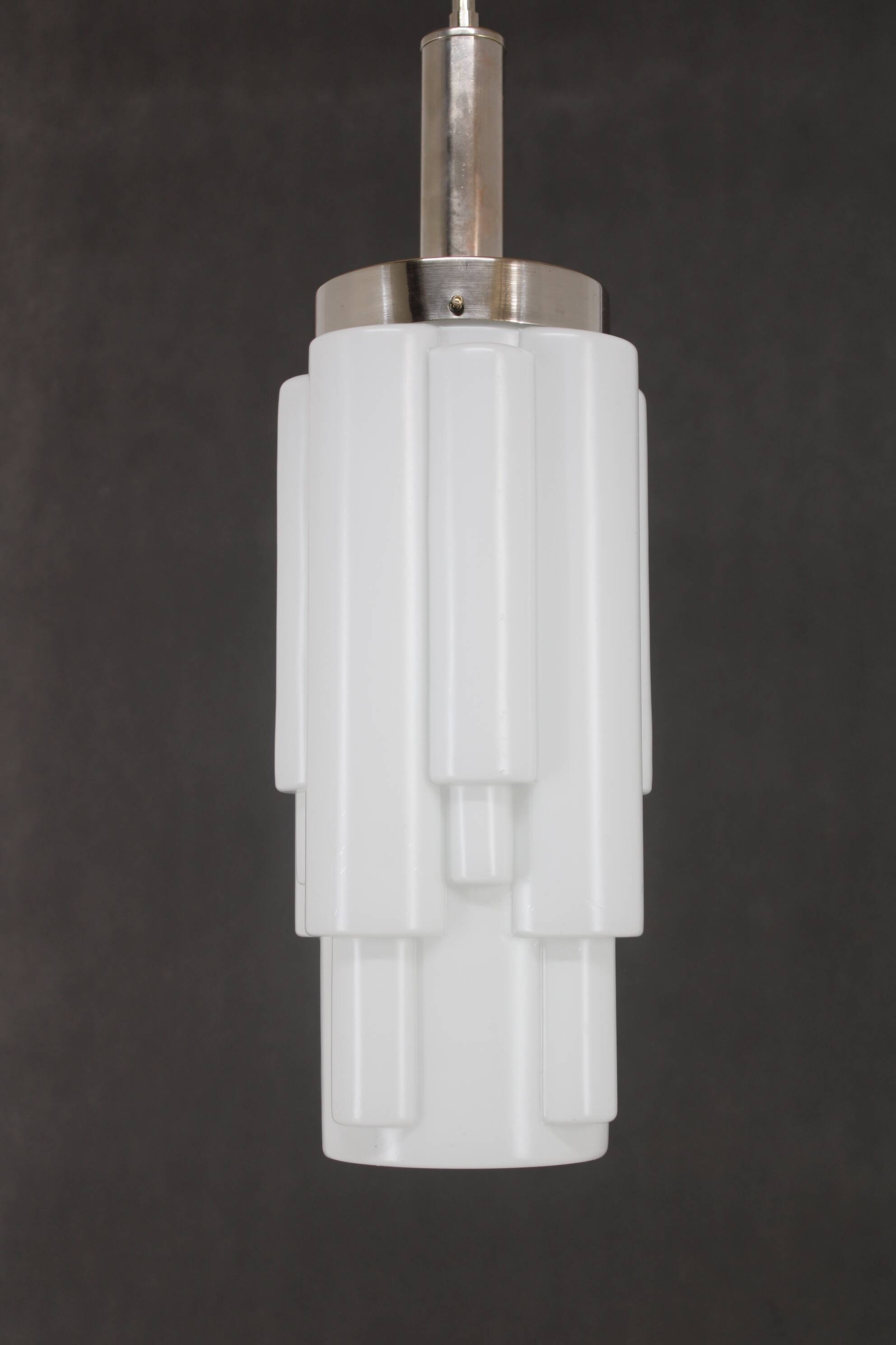 1930s Art Deco Chandelier, Czechoslovakia