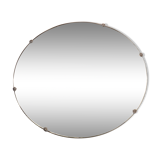Mirror round beveled 50 years 50x50cm