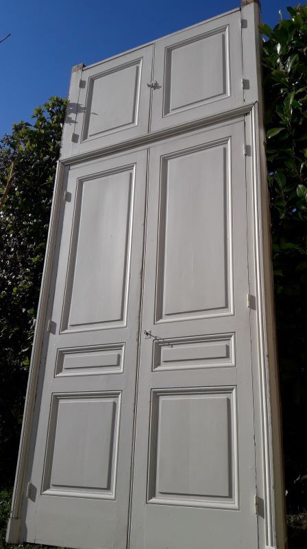 Boiserie haussmannienne placard 4 portes 3,12x1,43m XIX°