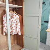 Almond green parisian wardrobe