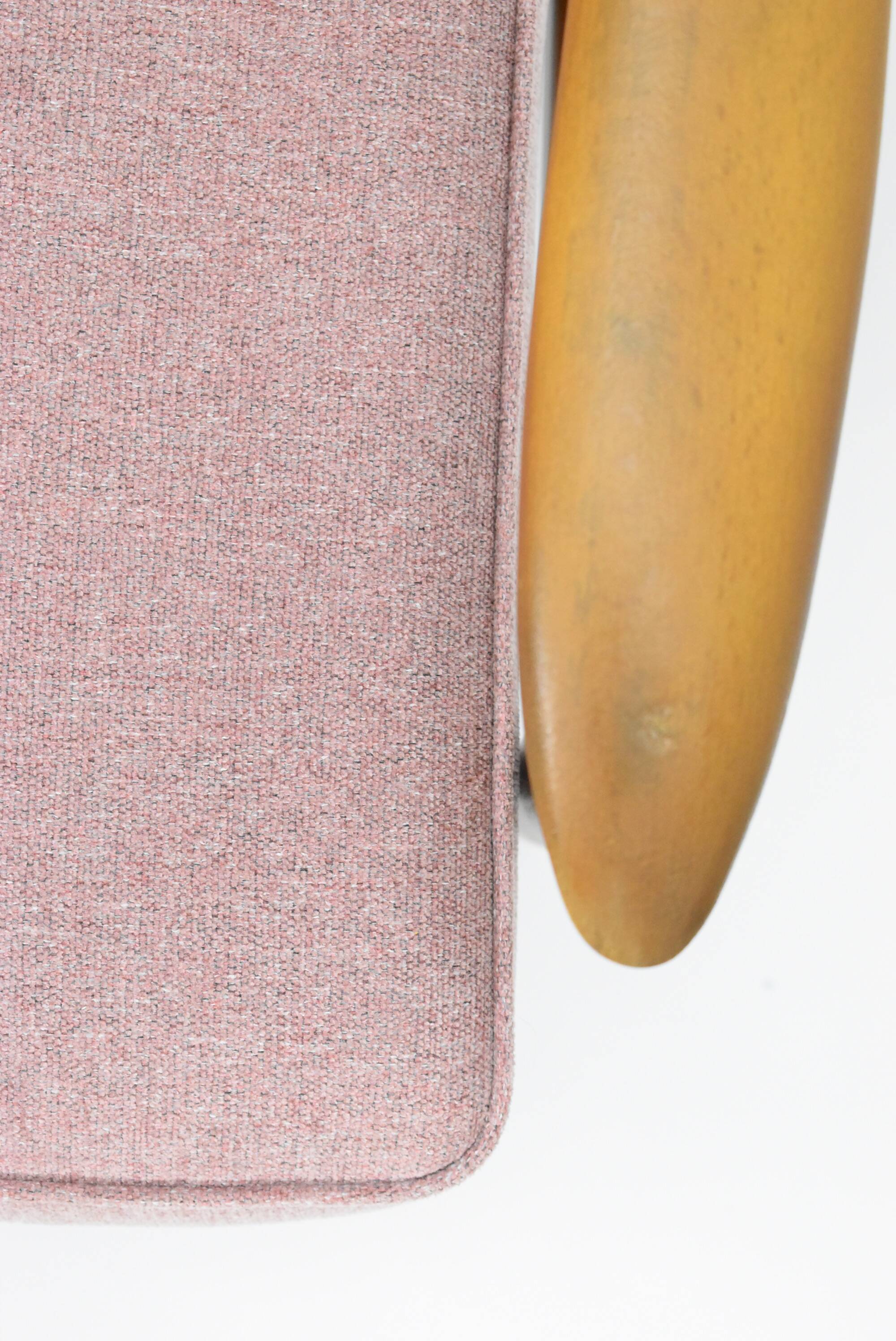 Original vintage armchair "CoCo", 1960s, fully restored, pink