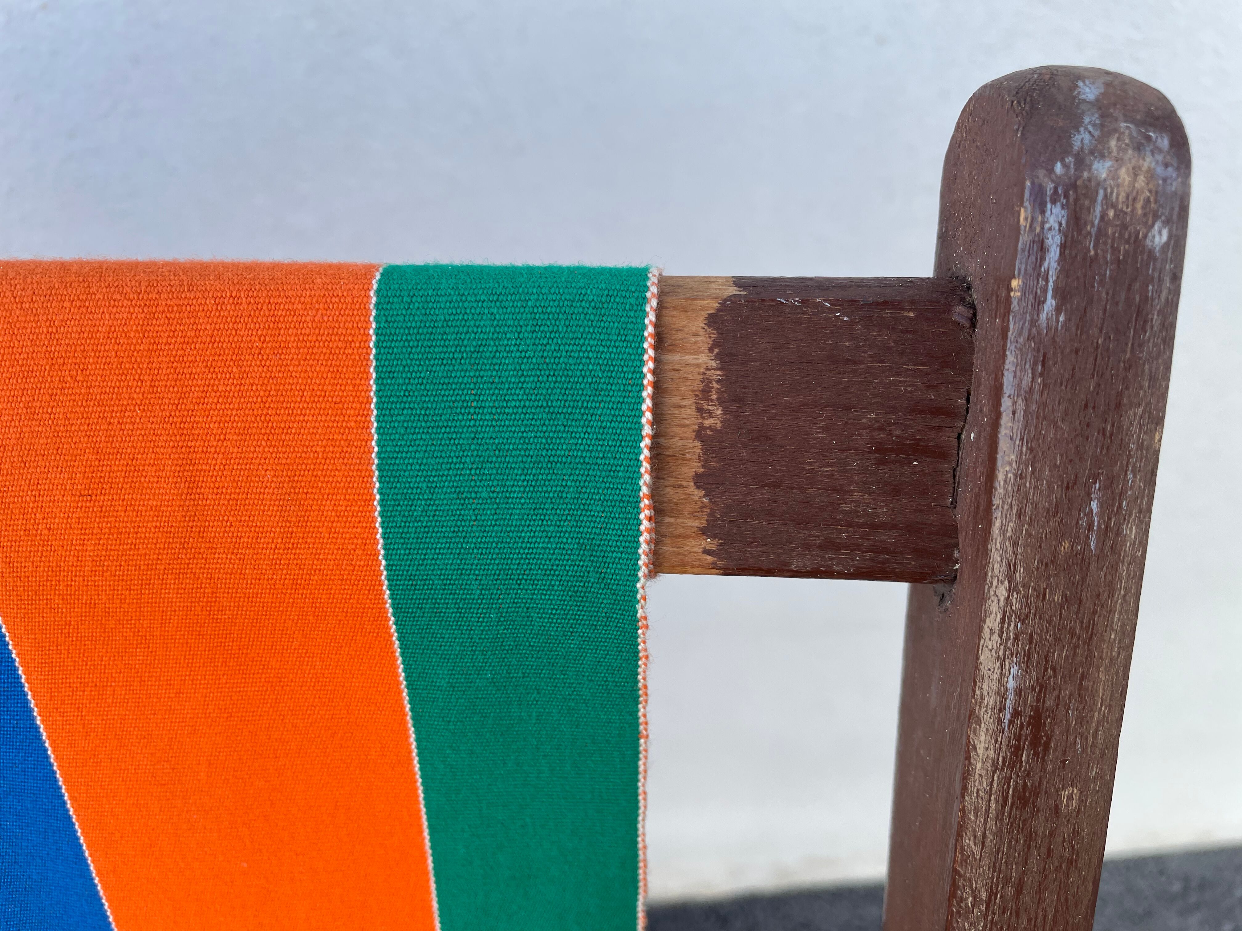 Chilean vintage deckchair