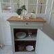 Beautifully crafted Louis Philippe style jam maker sublimated in verdigris, wooden top.