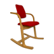Stokke Varier Actulum red Scandinavian design rocking chair
