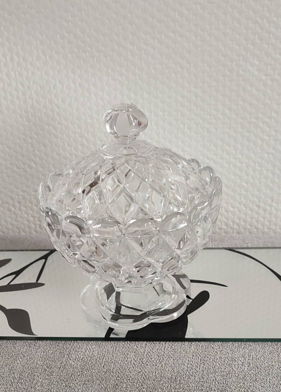 Baccarat Crystal Candy Box.