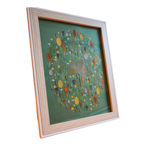 Composition florale verte