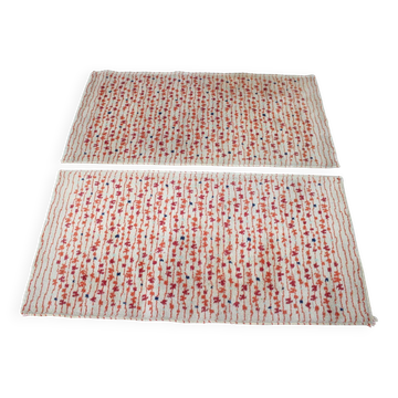 Paire de tapis / moquettes abstraits modernistes, années 1960