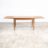 Table dining expandable teak of the 1960s