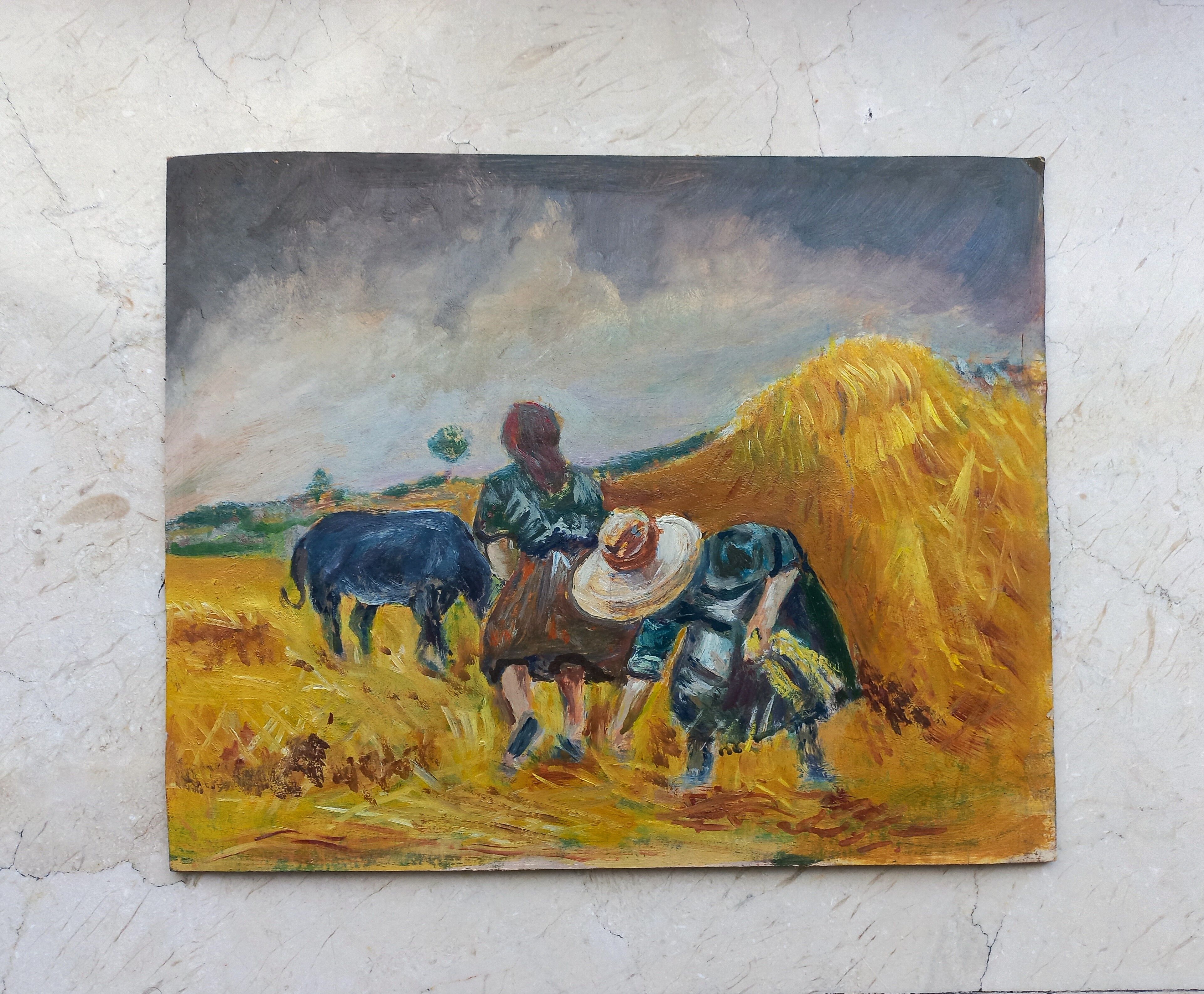 Anonymous impresionist oil painting