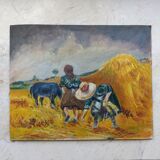 Peinture à l’huile impresionniste anonyme