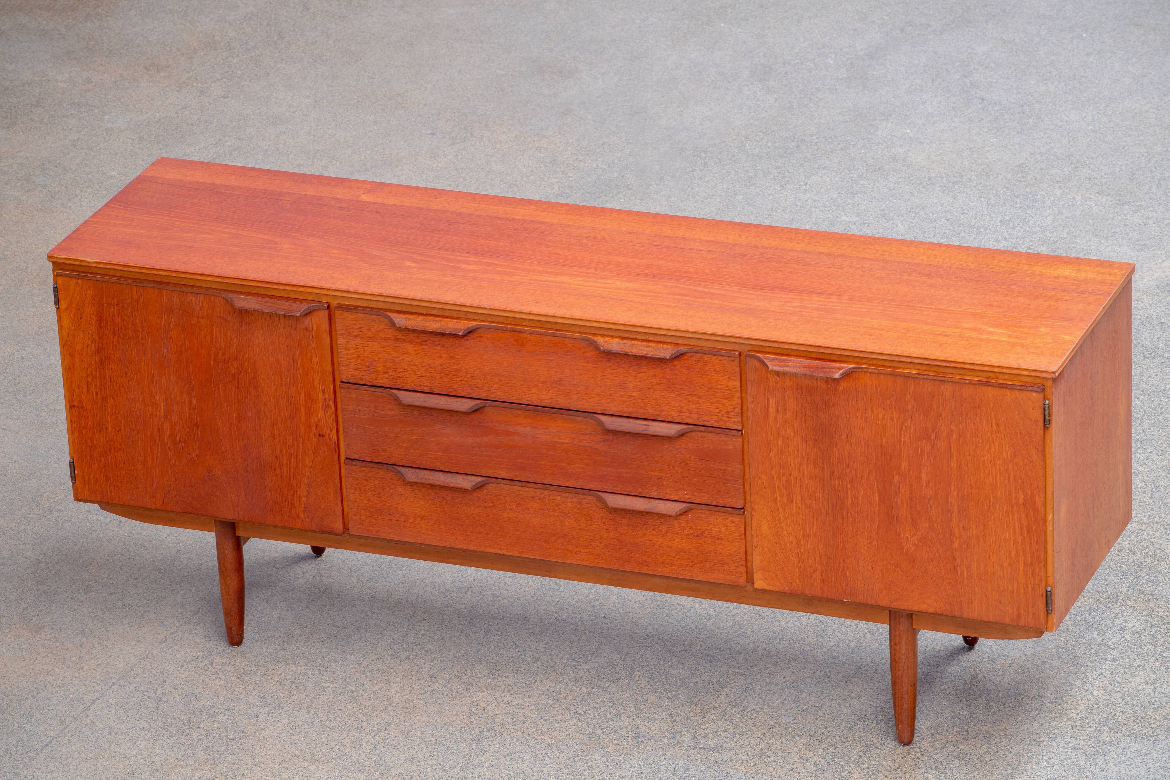 Vintage Scandinavian enfilade 1960