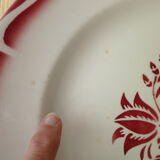 Faïence dish Digoin Sarreguemines Model Ala