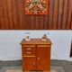Mado buffet, asymmetrical doors and metal