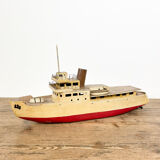 Vintage wooden boat model