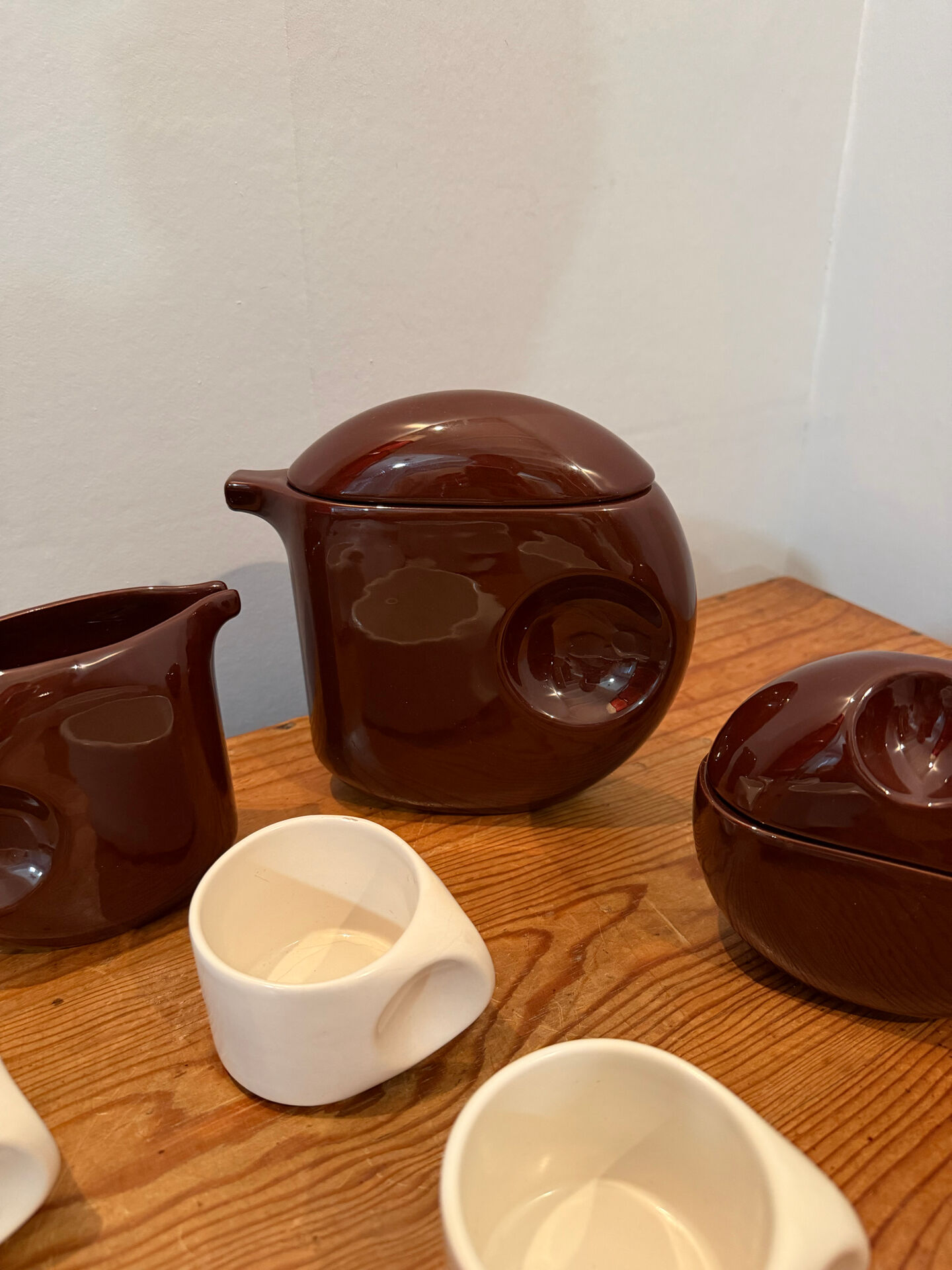 Coffee or tea service design Space Age Sele Arte Nove