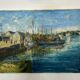 Original oil by Guy Pennamen – Concarneau, Brittany