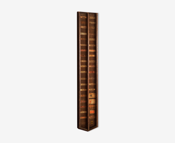 Armoire de pharmacie en bois vintage antique