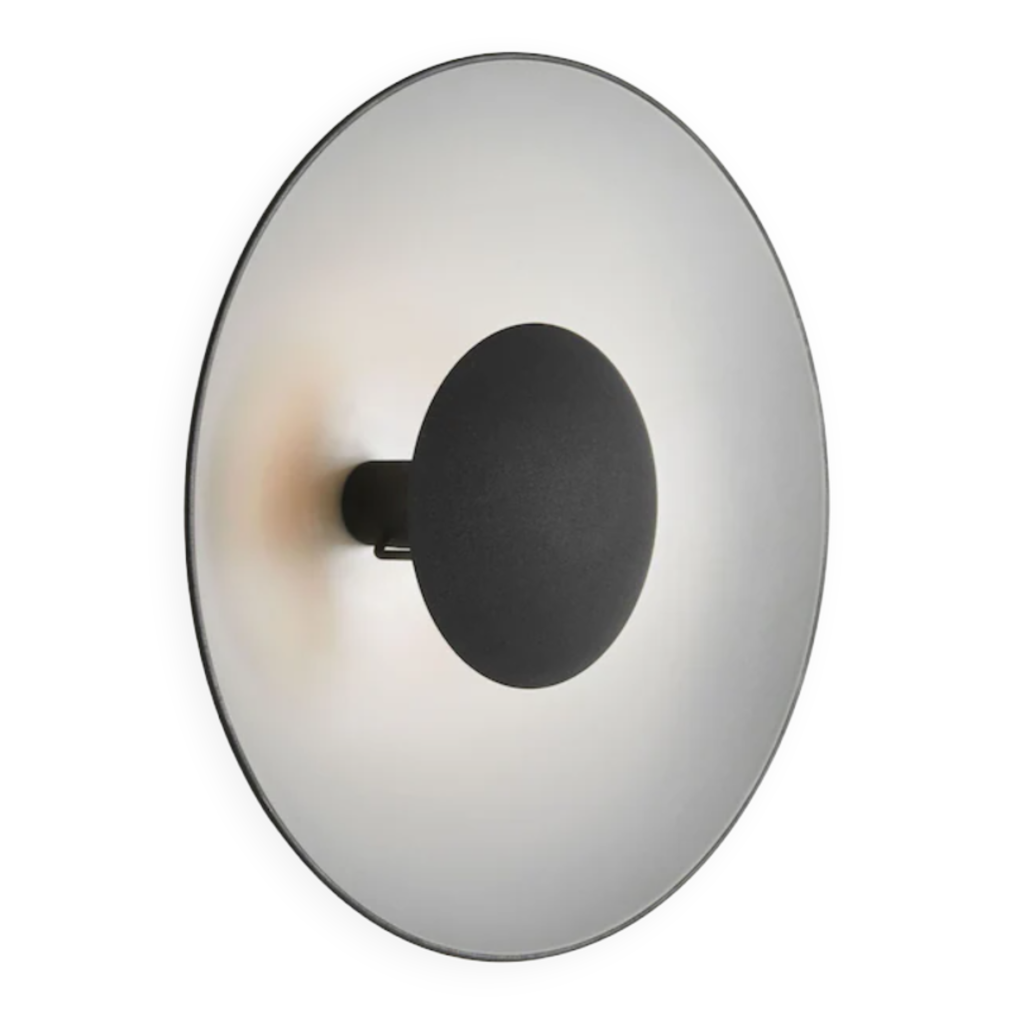 Black and silver retro-style light fixture