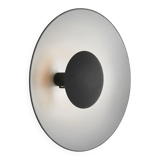Black and silver retro-style light fixture