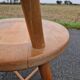Set of 4 solid organic chairs