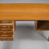 Small Mid-Century Danish Teak Desk, 1970s
