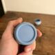 Pair of Candle Holders Saleron Wedgwood Jasperware Blue England