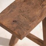 Banc ancien en bois massif (c.1870) #20