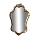 Gilded mirror louis XV H style:82cm