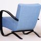 Czech Art Deco Beech Armchair attributed to J. Halabala for Up Zavody, 1930s