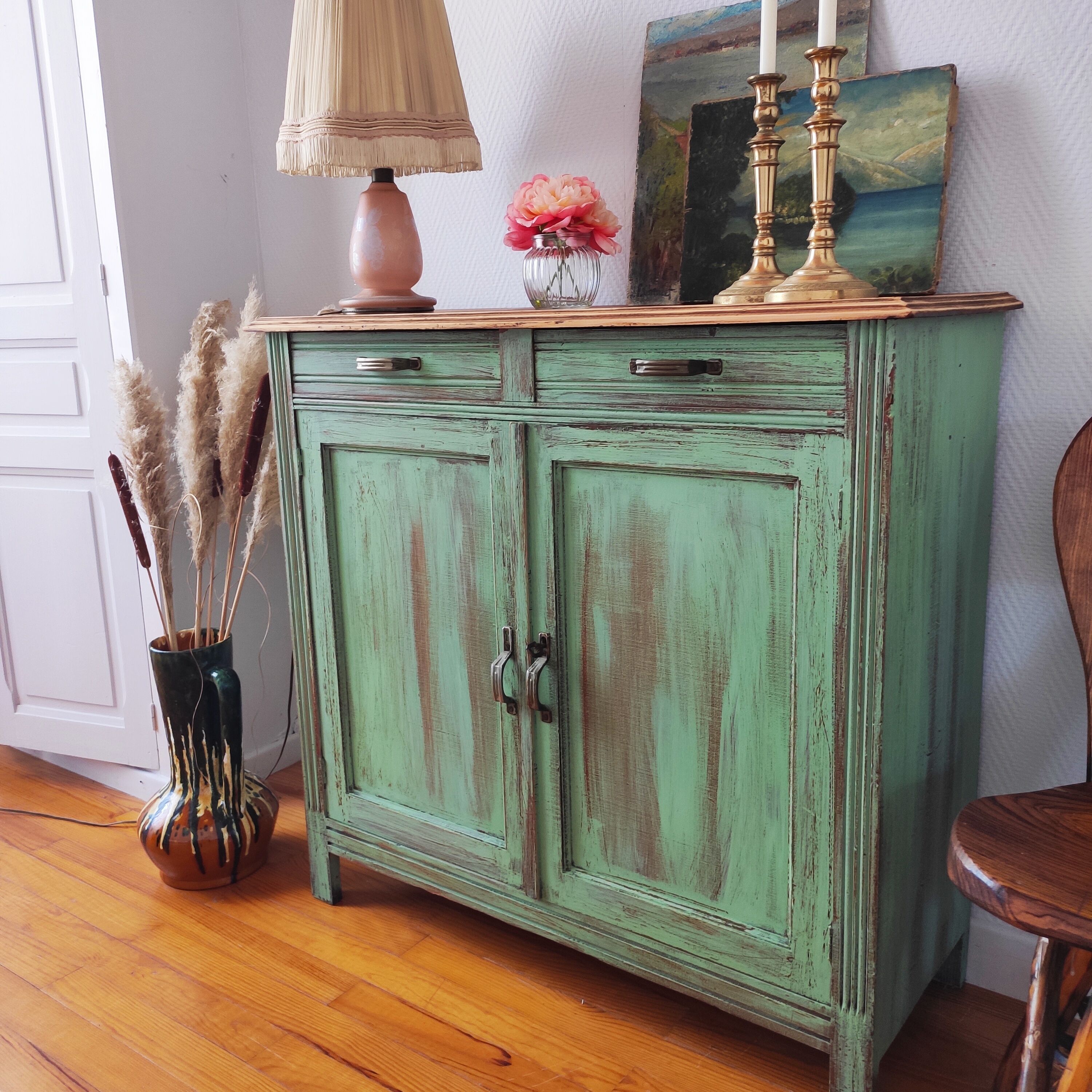 Patinated Parisian buffet