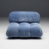 Canapé Camaleonda en Velours Bleu par Mario Bellini pour B&B Italia, Italie, 1970s