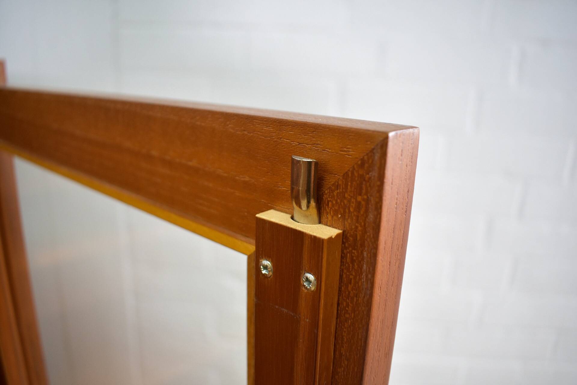 Display cabinet by WK Möbel showcase 1970s Vintage Teak