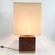 Four table lamps