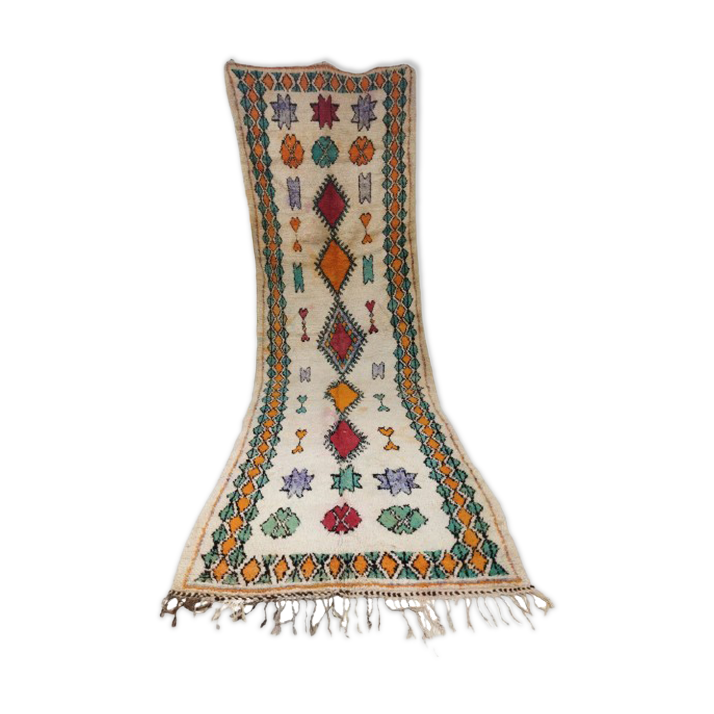 Tapis berbere marocain 417x136cm