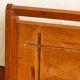Art deco tray in solid teak