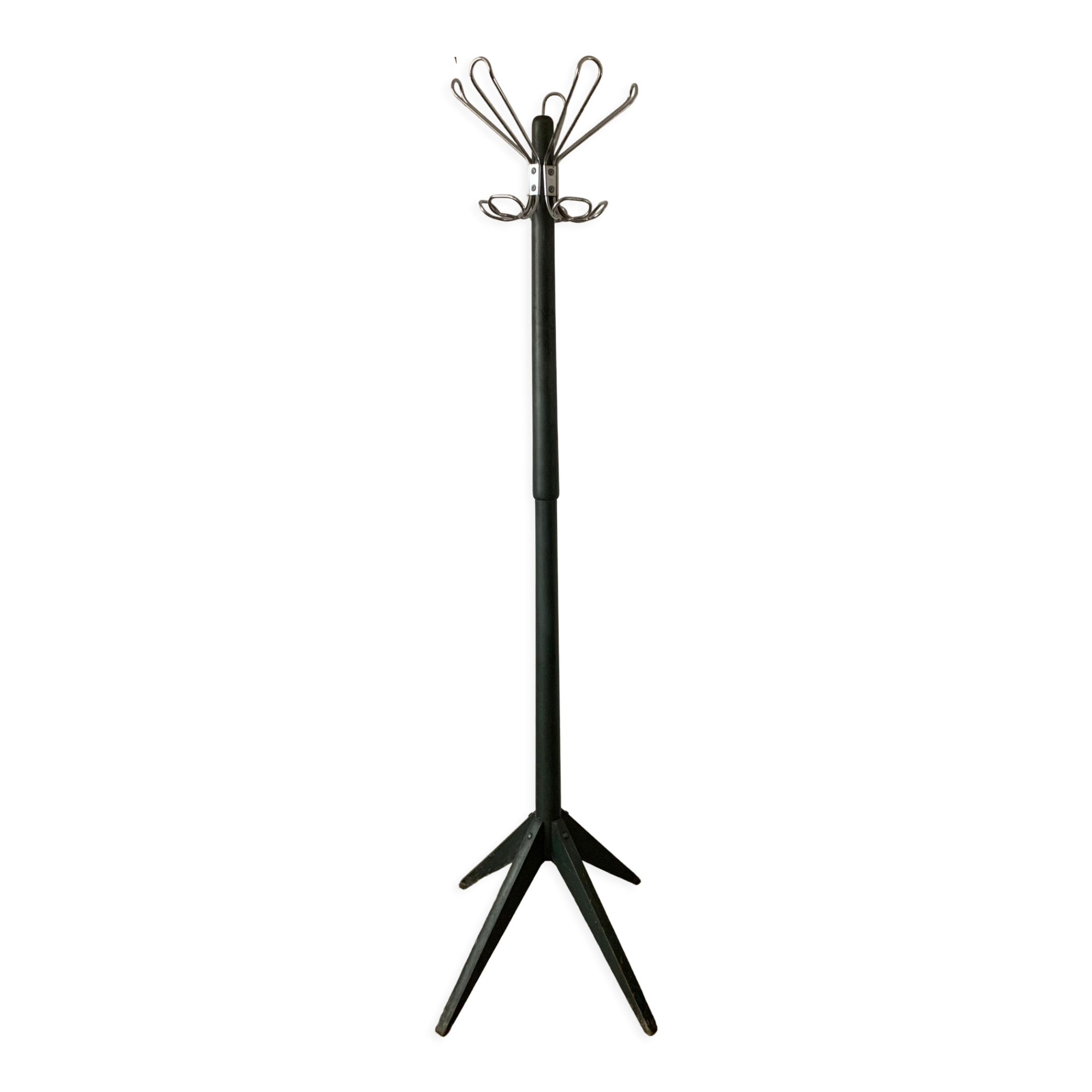 Antique parrot coat rack