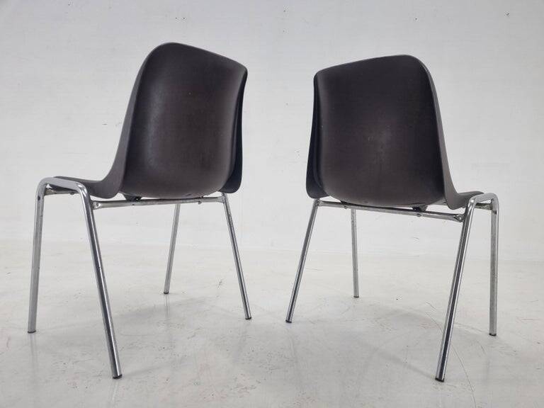 Set of 2 Midcentury Chairs Europa Designed by Helmut Starke, 1990s