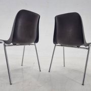 Set of 2 Midcentury Chairs Europa Designed by Helmut Starke, 1990s