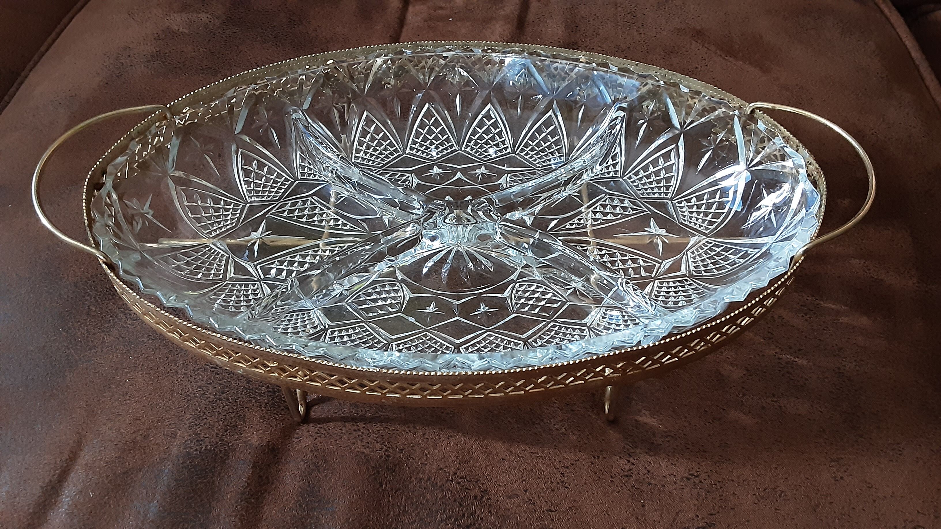 Crystal compartment cup