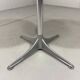 aluminium stool hocker by COR Germnany 1970,s