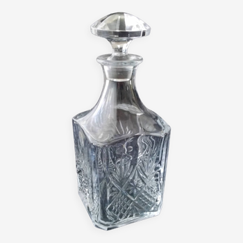 Arques crystal whiskey decanter