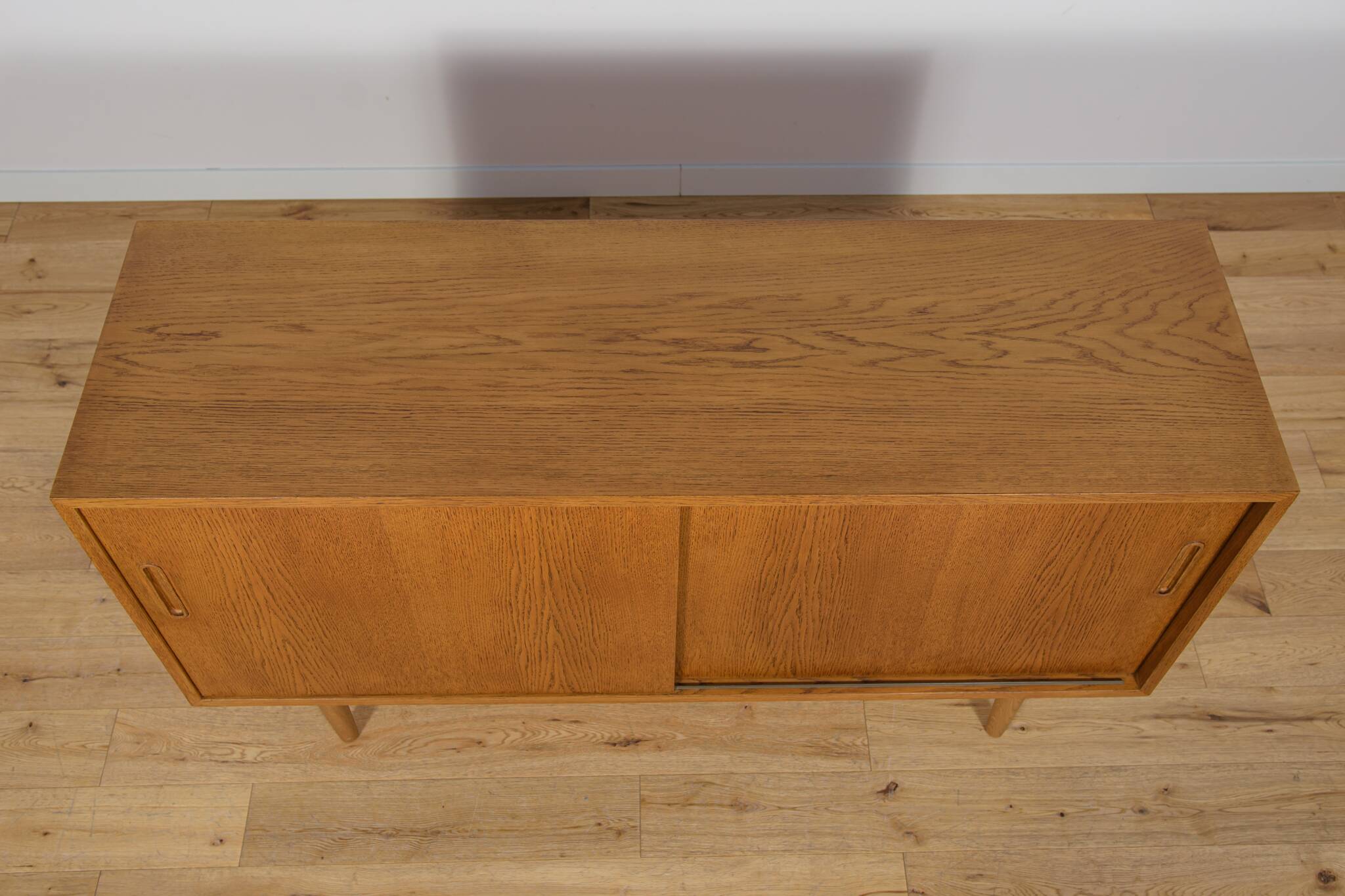 Oak sideboard by P. Hundevad for Hundevad & Co, 1960s