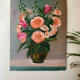 Flower bouquet painting